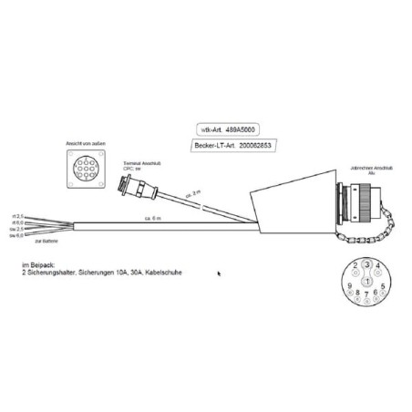 Isobus Tractor Wiring Harness - 200062853