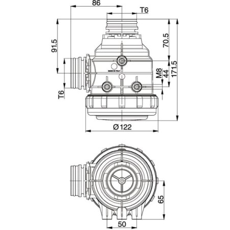 Suction filter T6 50 mesh - 31320E3