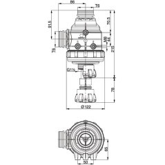 Suction filter T6 50 mesh - 31324E3