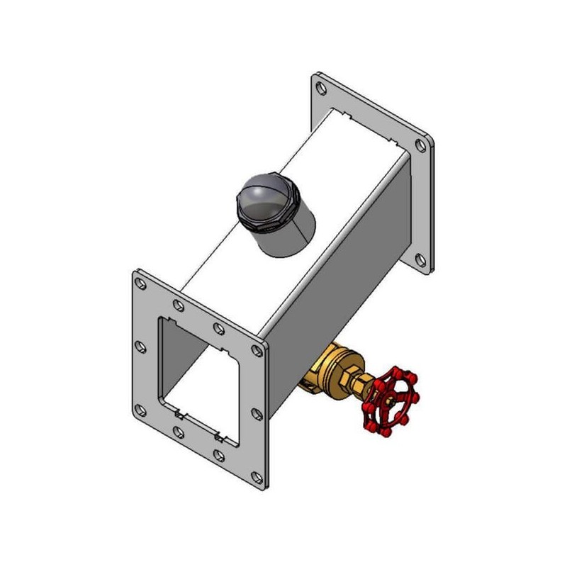 Pump connection flange 120 suction side - 51012010 Pump connection flange 120 suction side - 51012010