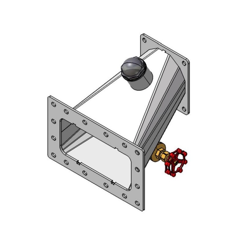 Pump connection flange 280 suction side - 52028010