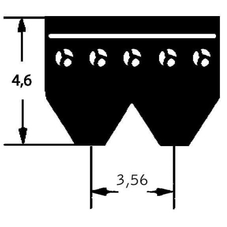 Ribbed Belt - 8PK1610TM