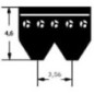Rippengürtel - 8PK1610TM Rippengürtel - 8PK1610TM