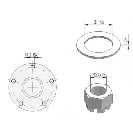 Rev.set f. 990608/990609 Evers - 996009
