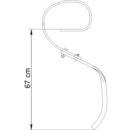 Zinken Tarpan Everstr. 67cm - 990406