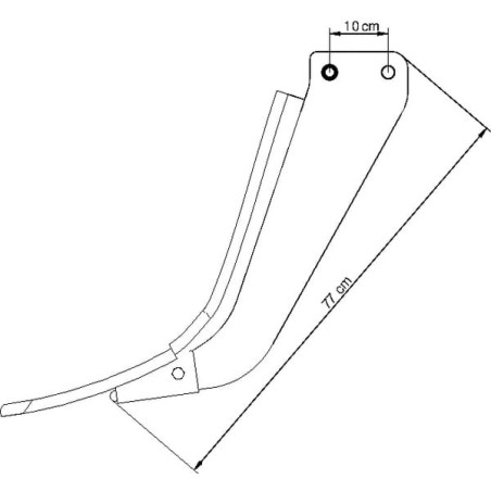 Loose KG50 tine - 990556