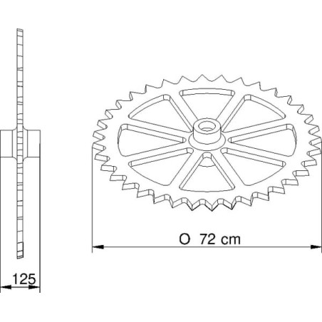 Packerring 720mm - 990713