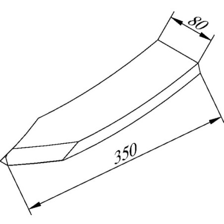 Anschweißmeißel Hartmetall - 990277