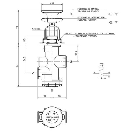 Release valve - BPCD171