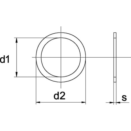 Podkładka 38x75x3,0 - CBS387530