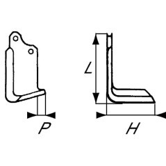 Fräsmesser R. Maschio - RB24100404