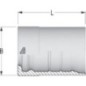 Presshülse DN40-R15 - SFAR1540 Presshülse DN40-R15 - SFAR1540