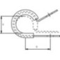 Rohrschelle 6mm - SMSL06 Rohrschelle 6mm - SMSL06