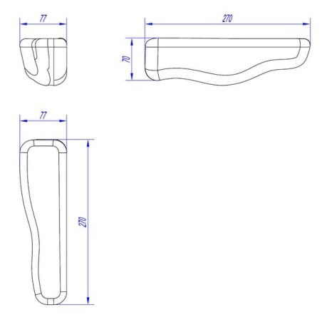 Armlehnensatz - TS90060KR