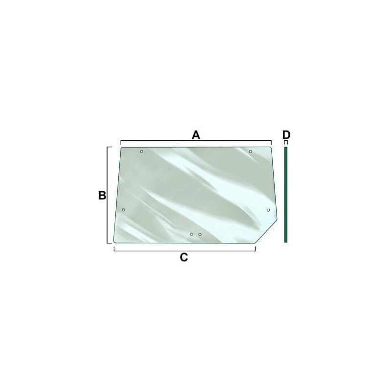 Rear Window Glass - VPM7419 Rear Window Glass - VPM7419
