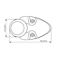 WS200KR Kramp, Steering wheel knobs 
