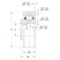 Angular contact ball bearing - XG204PY3