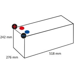 Akumulator 12V 225Ah 1150A Promotive Super Heavy Duty VARTA - 725103115A722