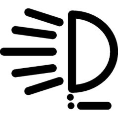 Symbol front lamp - 9XT713630421