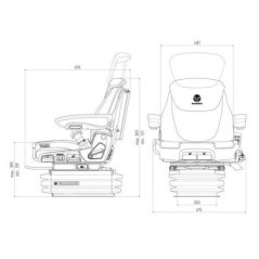 Siedzenie Maximo, Evolution Dynamic Grammer New Design - G1288768