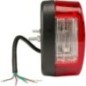 Rear light, RH rectangular, 12-24V, 100x80mm - LA45034RKR