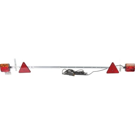 Light board 12V 1-1.6m, 7.5m cable, 7-pin plug - LA65001KR