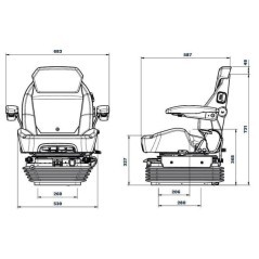 Sitz KAB 86 SCIOX Super - SK215932