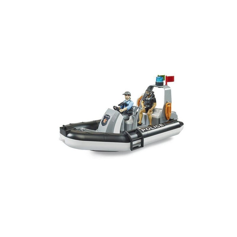 Police inflatable boat, bworld - U62733 Police inflatable boat, bworld - U62733