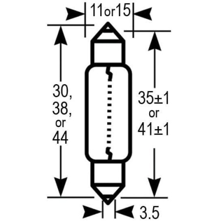 Żarówka iluminacyjna - VLX0239