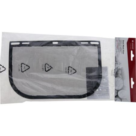 Visor, steel mesh 8x12 inch - KH110001