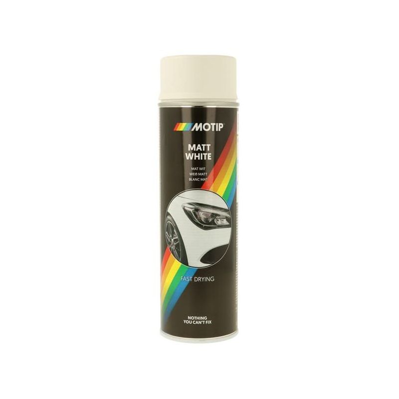 Spray paint white matt 500ml - 04002