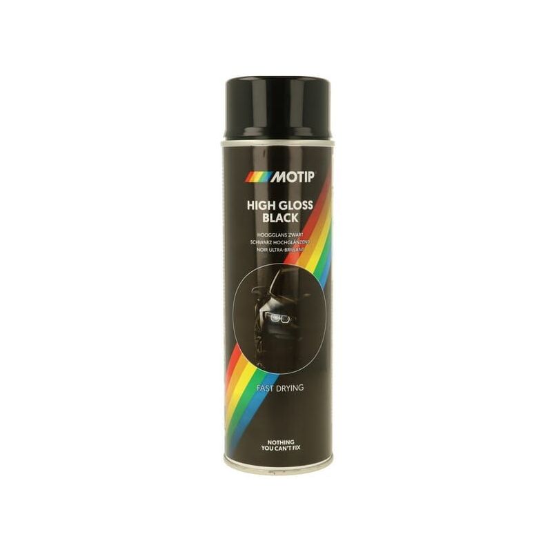 High-gloss black paint 500ml - 04005
