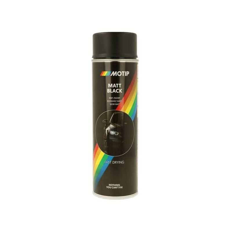 Matt black paint 500ml - 04006
