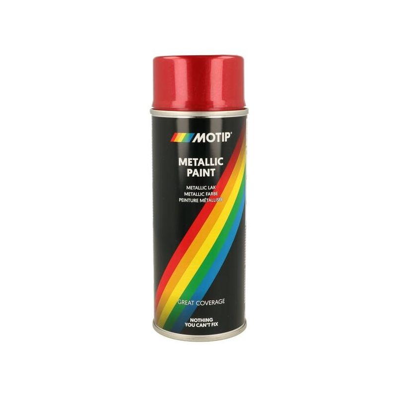 Metalliclack rot 400ml - 04045