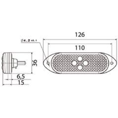 104090 Vignal, LED-Umrissleuchten 