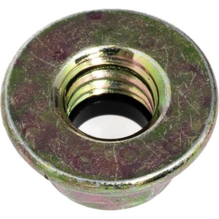 Hex flange nut, nickel plated - 1048301