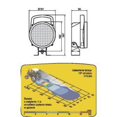 Arbeitsscheinwerfer - 1400630030