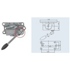 Jack clamp, 48mm - 1860657