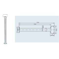 Rigid jack, 48x750mm - 1860863