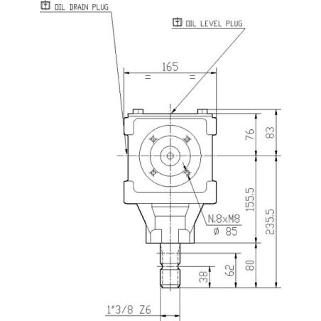 Gearbox T-27A 11 - 267064