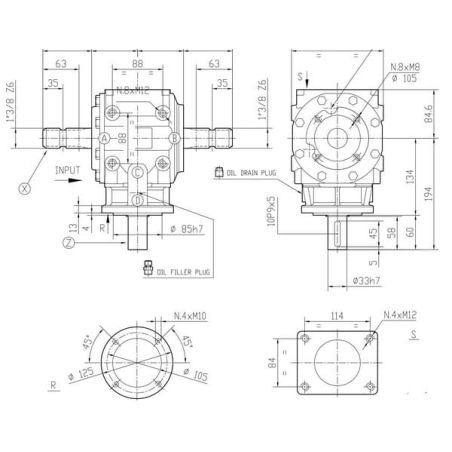 Gearbox T-310A 13 - 310703