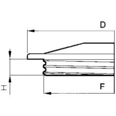 Tank cap 620mm - 3523180