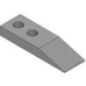 Chisel for wing share leg - 40010467
