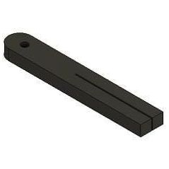 Rubber clapper 25x160 - 40015703