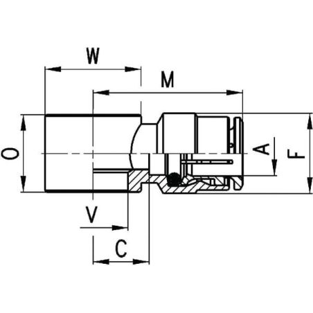 Steckverschraubung - 66101038