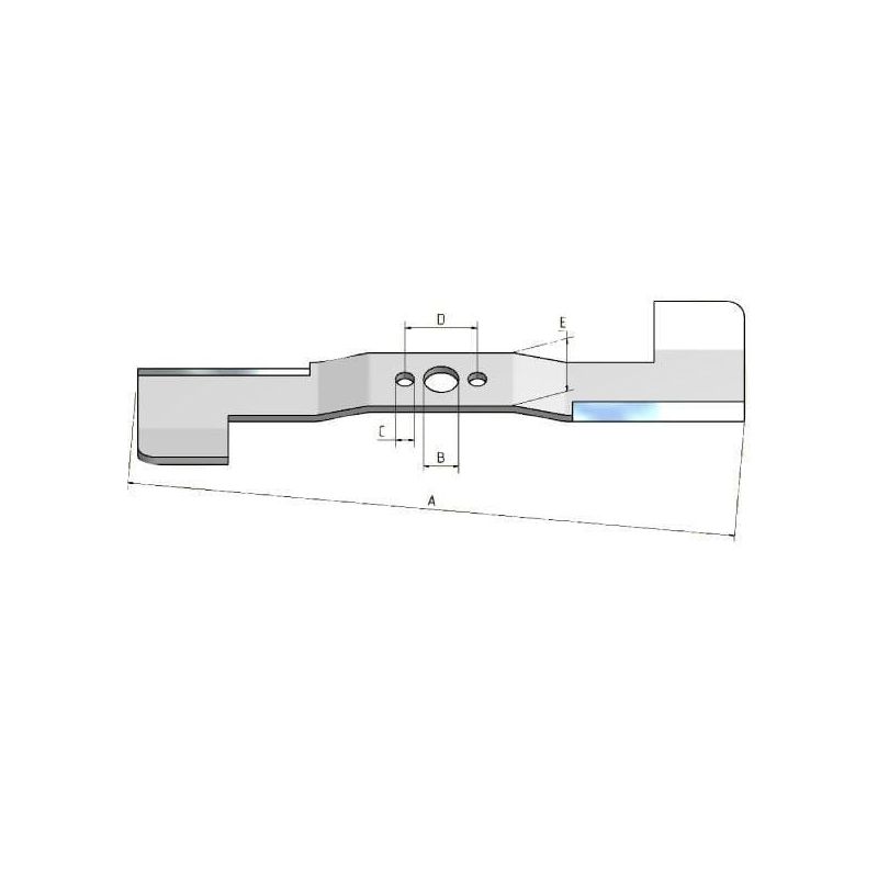 Listwa tnąca - AGW492119 Listwa tnąca - AGW492119