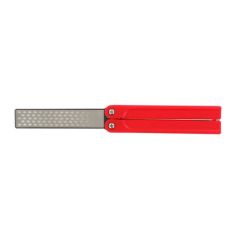 Foldable diamond sharpener, 230mm, red - ARSSD100BT