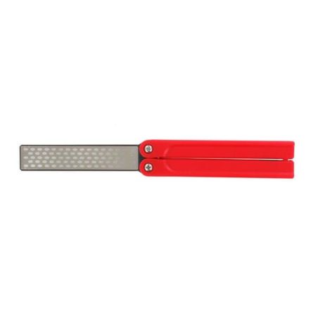 Foldable diamond sharpener, 230mm, red - ARSSD100BT