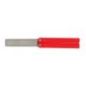Foldable diamond sharpener, 230mm, red - ARSSD100BT