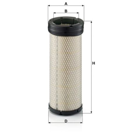 Secondary air filter element - CF1398